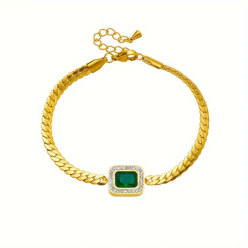 Akira | Bracelet | Emerald