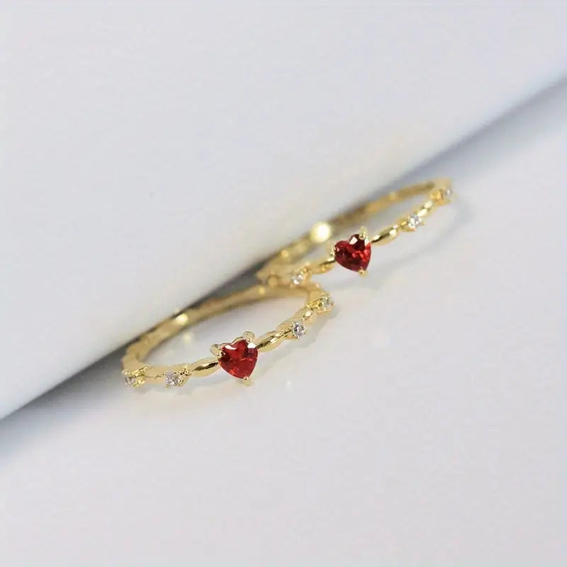 Coralyne | Ring | Ruby | White Gold