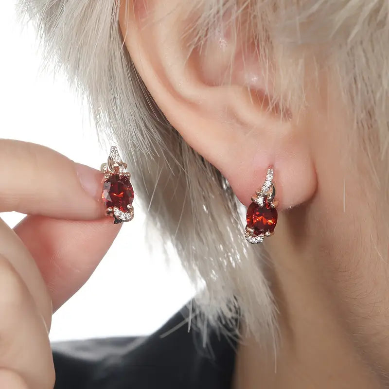 Elliana | Earrings | Ruby