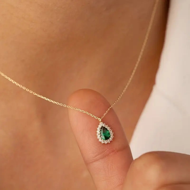 Yvanna | Necklace | Emerald