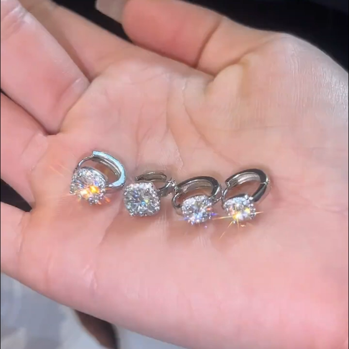 Nadine | Earrings | White Gold