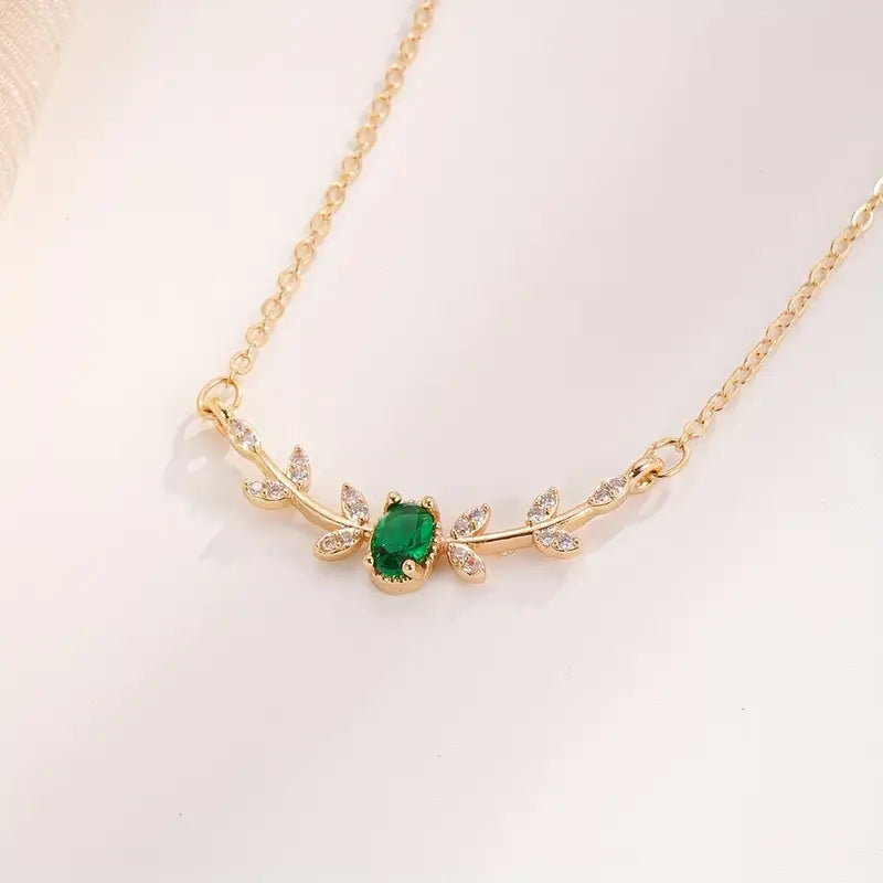 Vanya | Necklace | Emerald