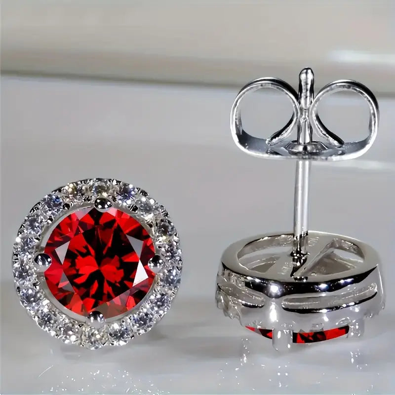 Luzia | Earrings | Ruby