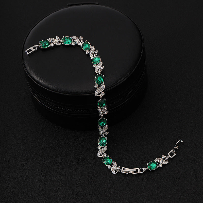 Daphne | Bracelet | Emerald