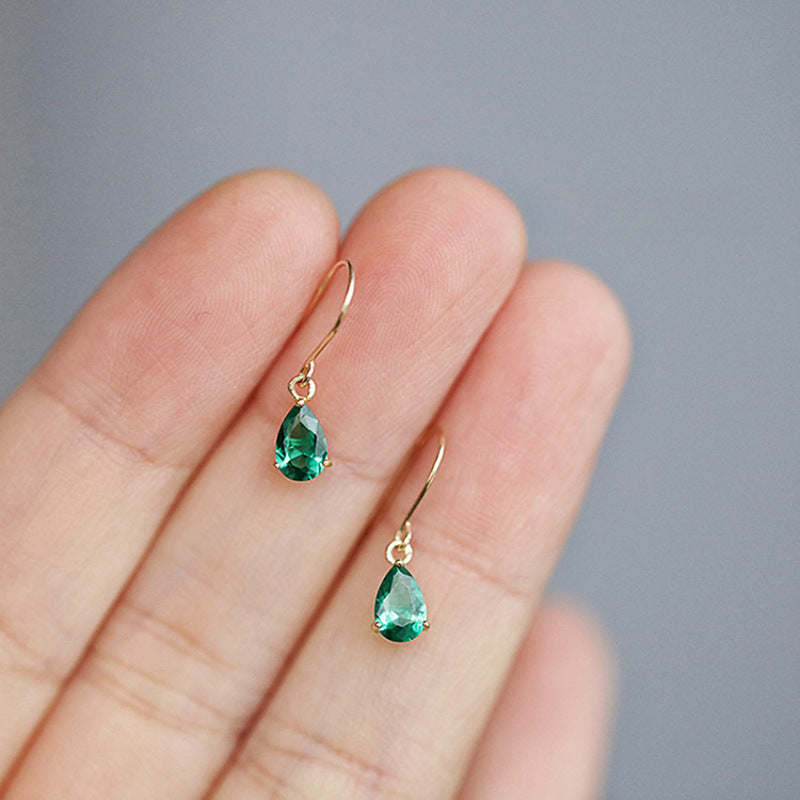 Colette | Earrings | Emerald