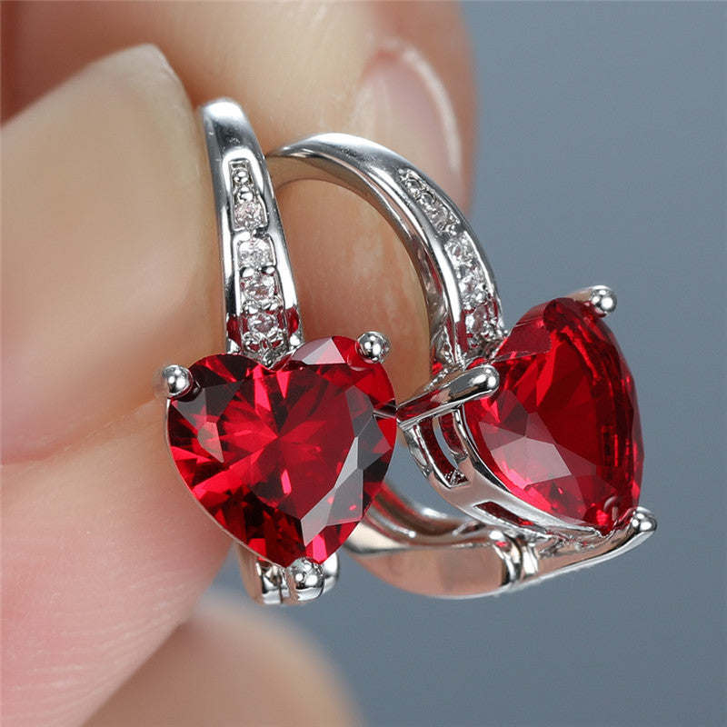 Celeste | Earrings | Ruby