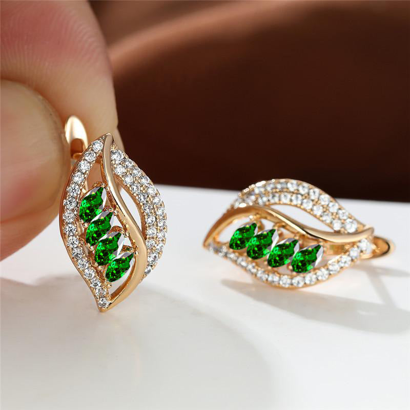 Isola | Earrings | Emerald