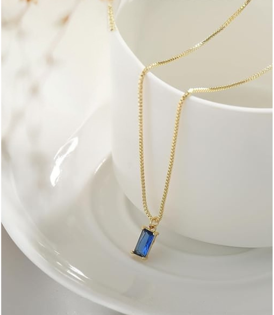 Adaline | Necklace | Sapphire