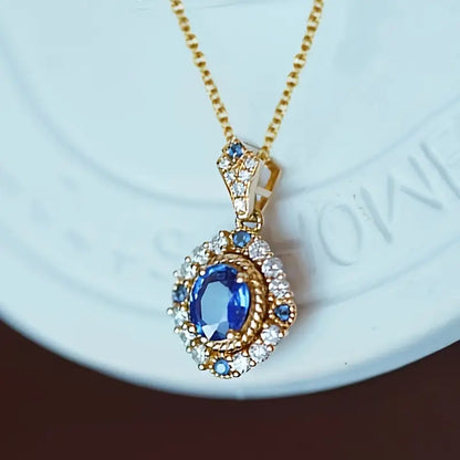Ada | Necklace | Sapphire