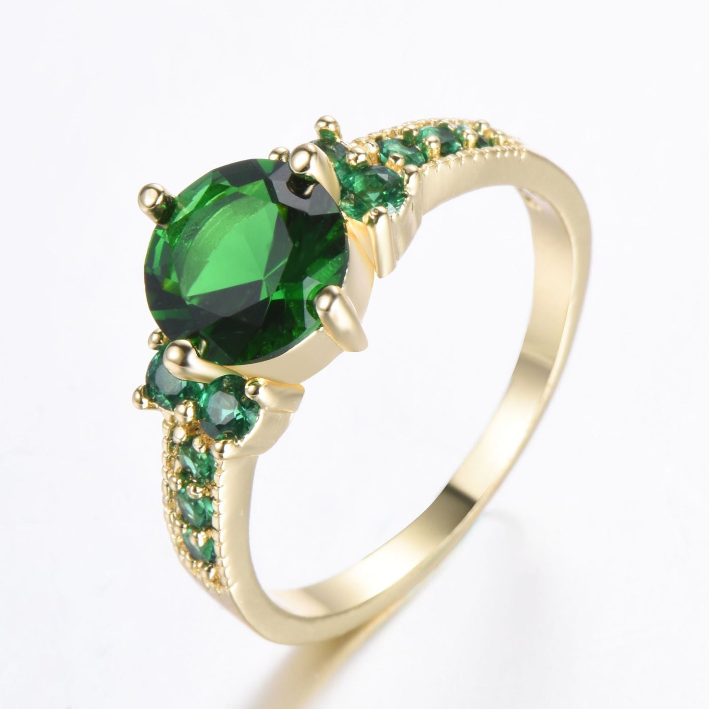 Celia | Ring | Emerald | Gold