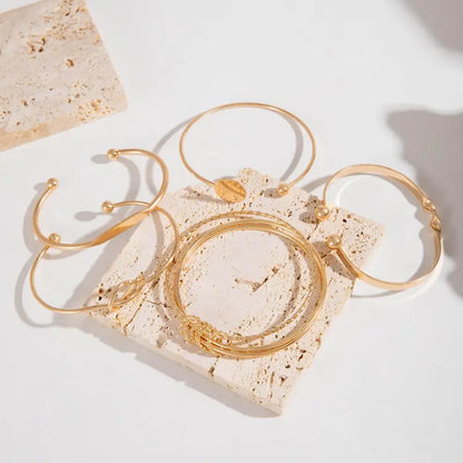 Lisa | Bracelet Set | Gold