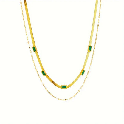Sorella | Necklace | Emerald