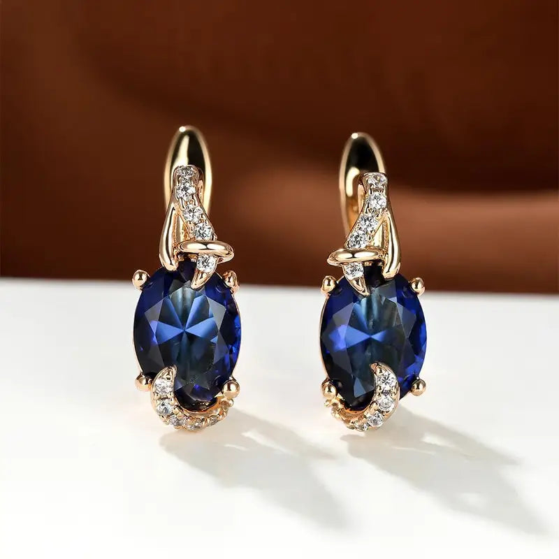 Nala | Earrings | Sapphire