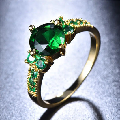 Celia | Ring | Emerald | Gold