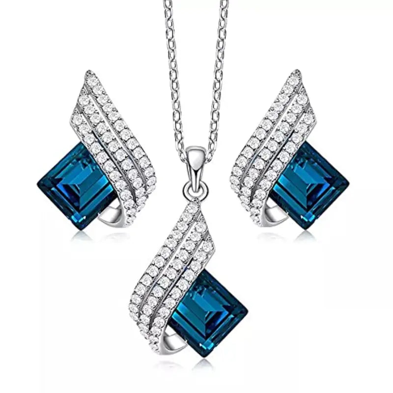 Brienne | Jewelry Set | Sapphire