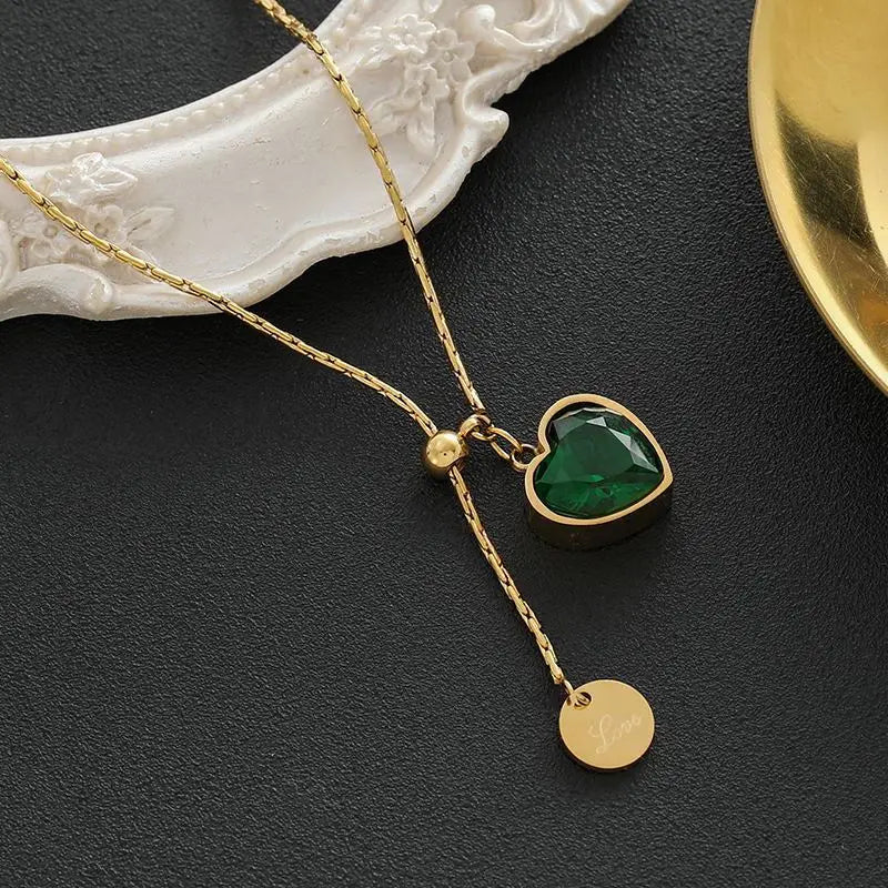 Juliet | Necklace | Emerald