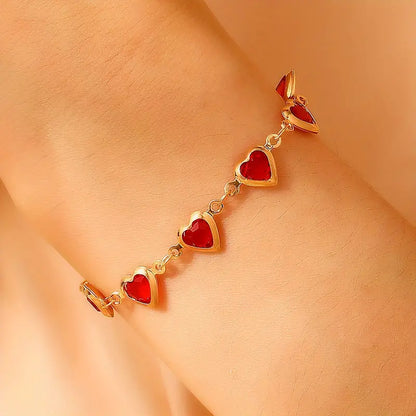 Ophelya | Bracelet | Ruby | Gold