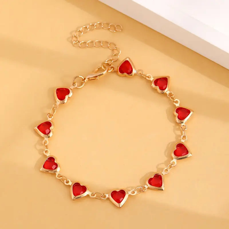 Ophelya | Bracelet | Ruby | Gold