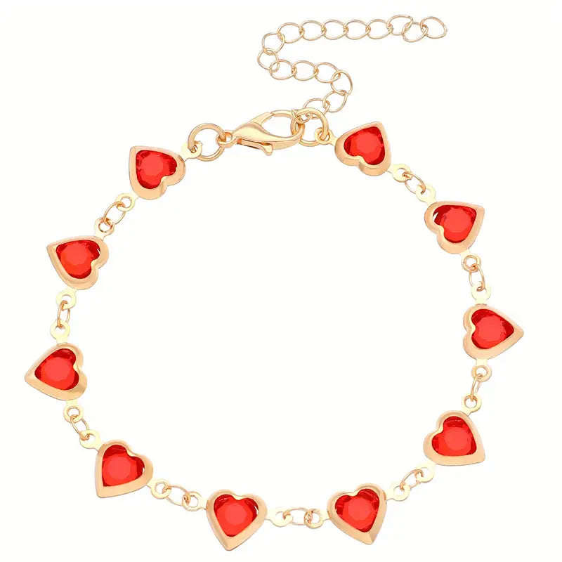 Ophelya | Bracelet | Ruby | Gold