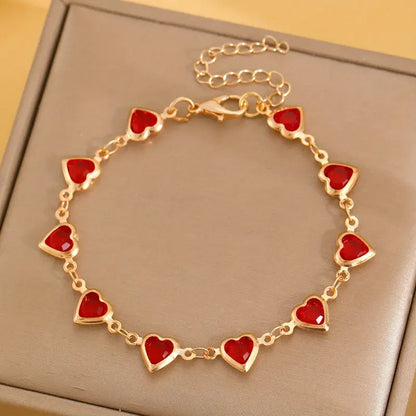 Ophelya | Bracelet | Ruby | Gold