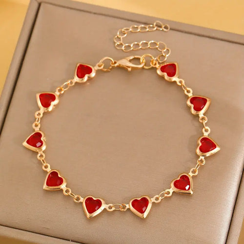 Ophelya | Bracelet | Ruby | Gold