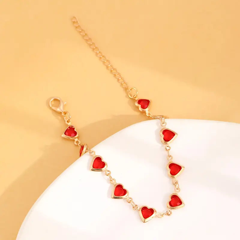 Ophelya | Bracelet | Ruby | Gold