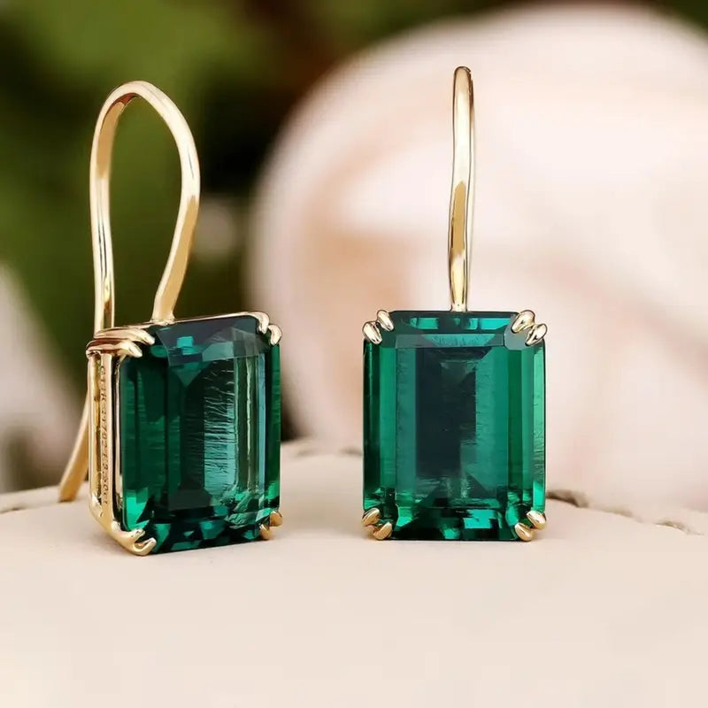 Viviana | Earrings | Emerald