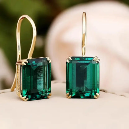 Viviana | Earrings | Emerald