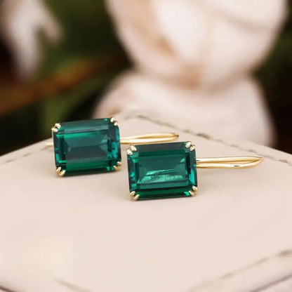 Viviana | Earrings | Emerald