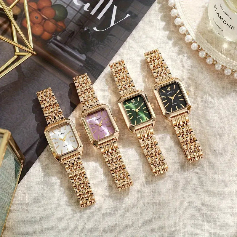 Zari Watch | Bracelet | Gold