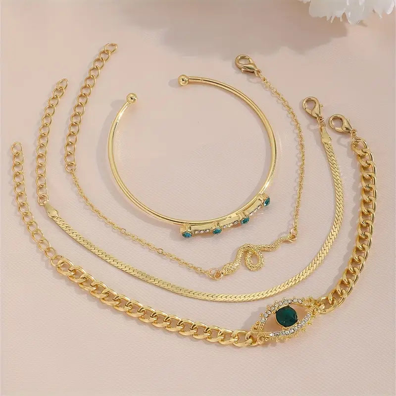 Sierra | Bracelet Set | Emerald