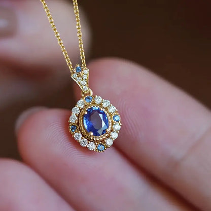 Ada | Necklace | Sapphire