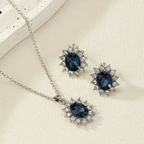 Katya | Jewelry Set | Sapphire