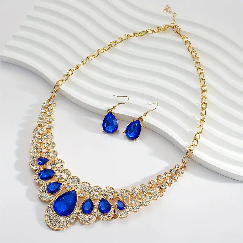Marvina | Jewelry Set | Sapphire