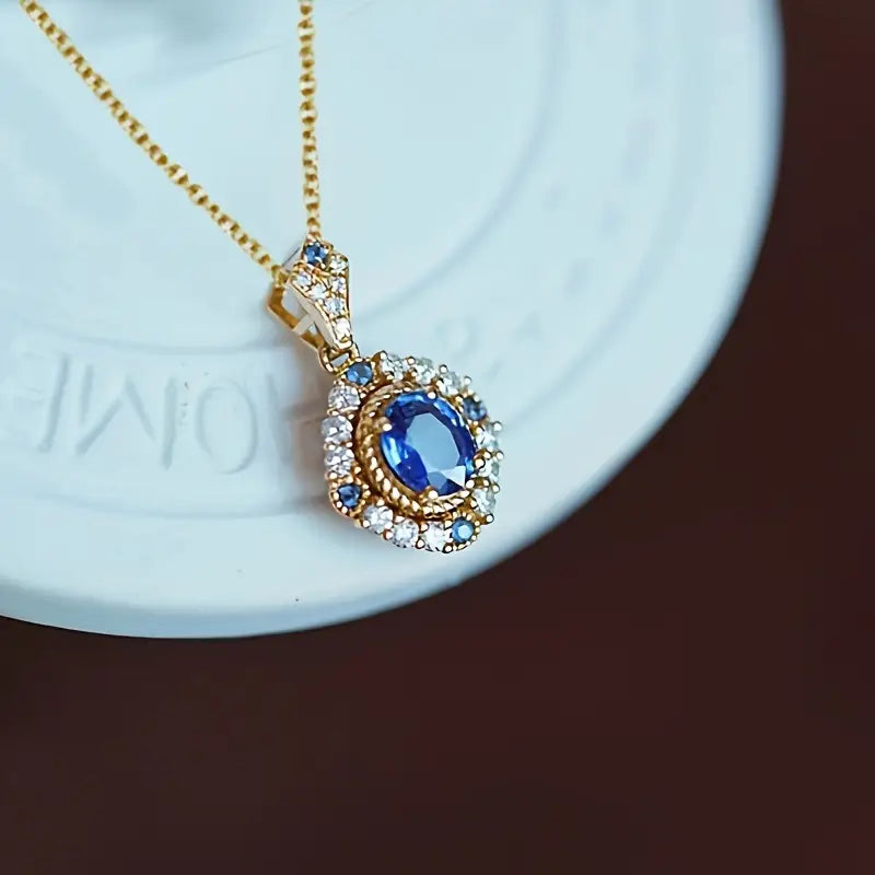 Ada | Necklace | Sapphire