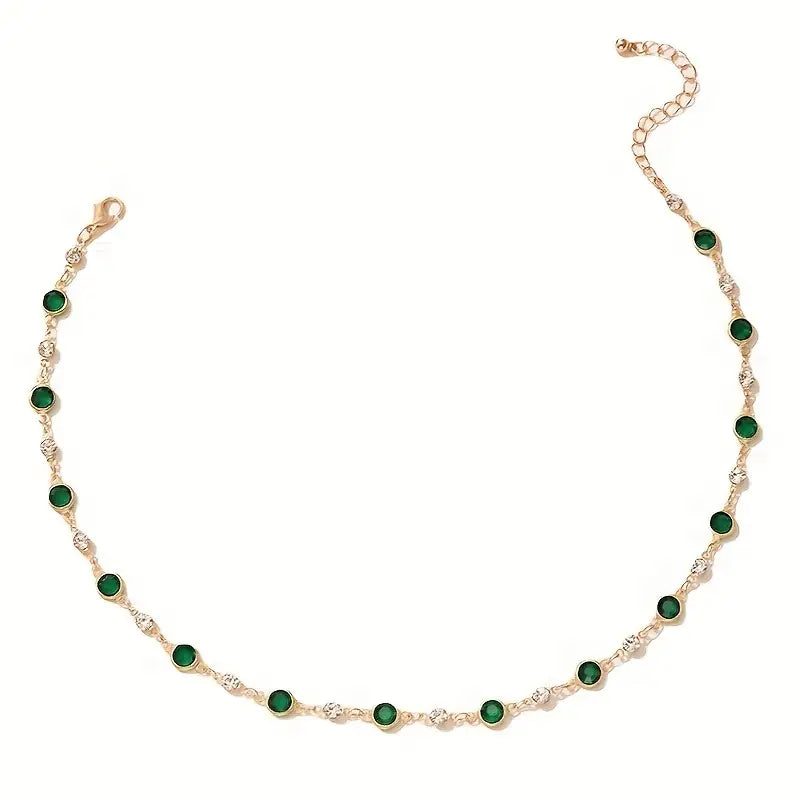 Valeria | Necklace | Emerald