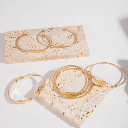 Lisa | Bracelet Set | Gold