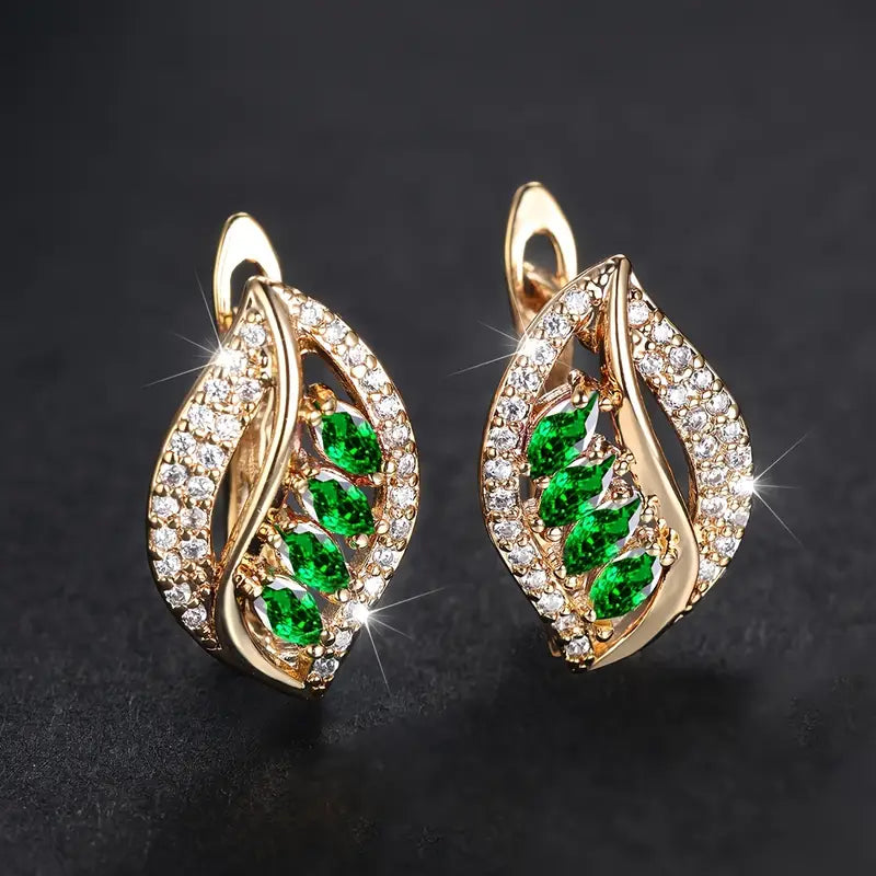 Isola | Earrings | Emerald