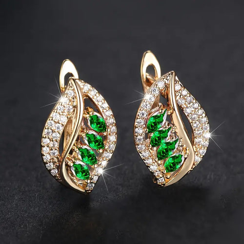 Isola | Earrings | Emerald