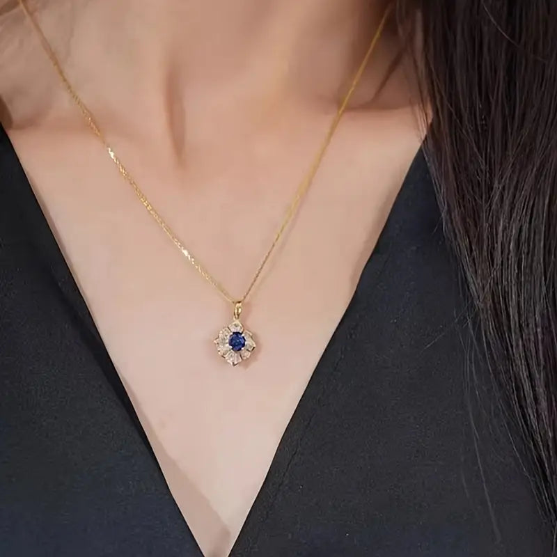 Kira | Necklace | Sapphire
