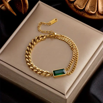 Elodie | Bracelet | Emerald