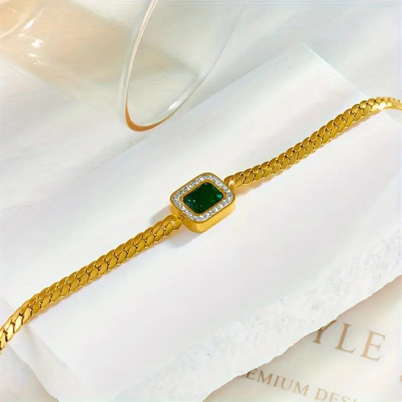 Akira | Bracelet | Emerald