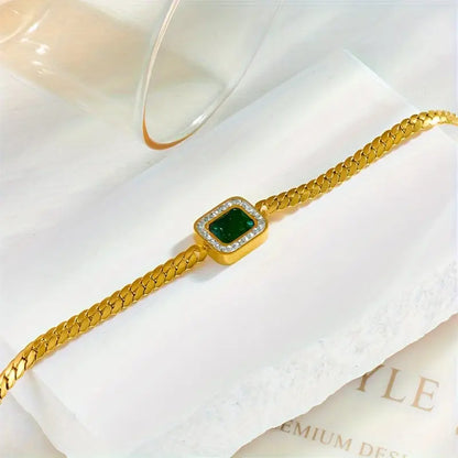 Akira | Bracelet | Emerald