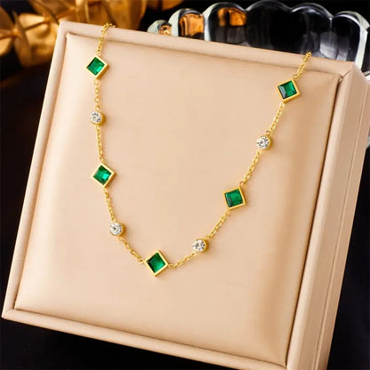 Glenwyn | Necklace | Emerald