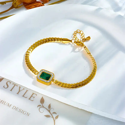 Akira | Bracelet | Emerald