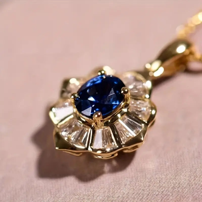 Kira | Necklace | Sapphire