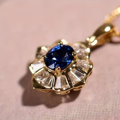 Kira | Necklace | Sapphire
