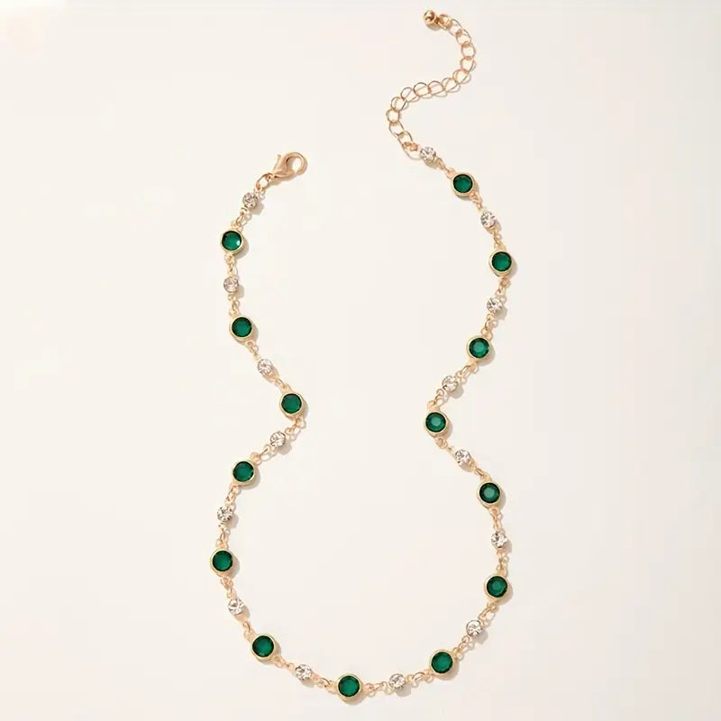 Valeria | Necklace | Emerald
