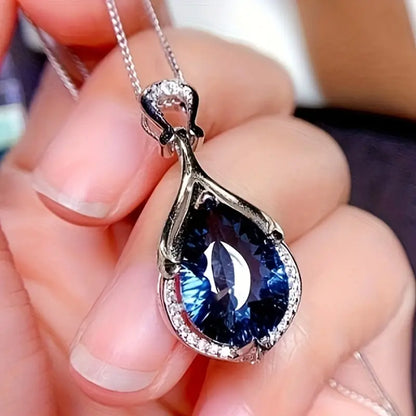 Alindra | Necklace | Sapphire