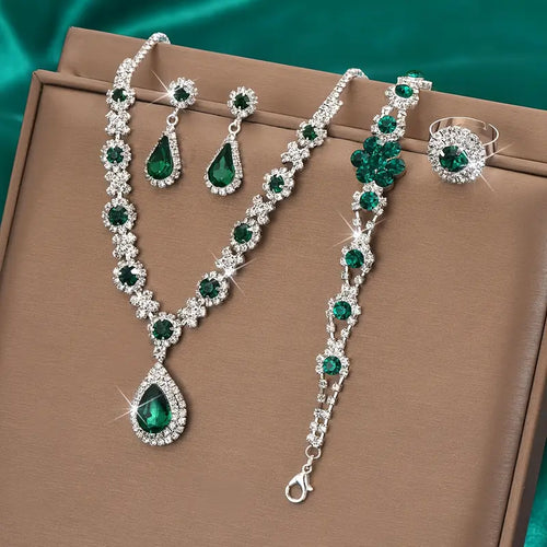 Lysa | Jewelry Set | Emerald